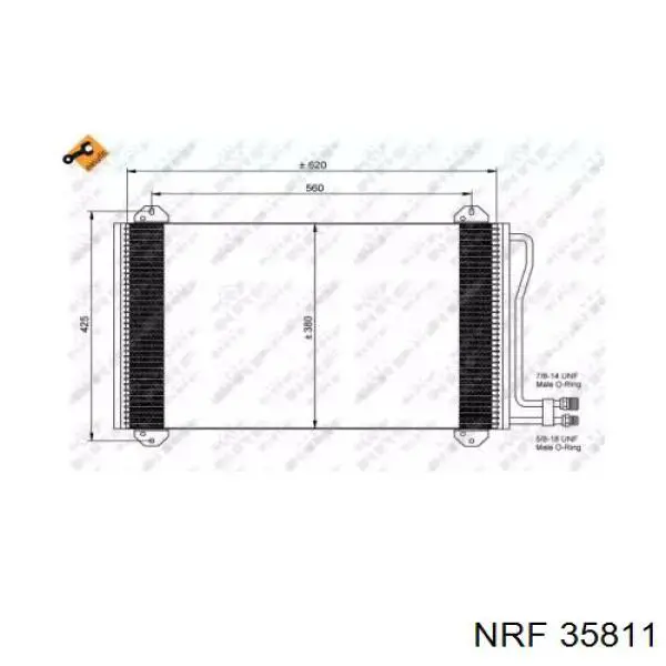 AC866021 Maxgear Конденсатор