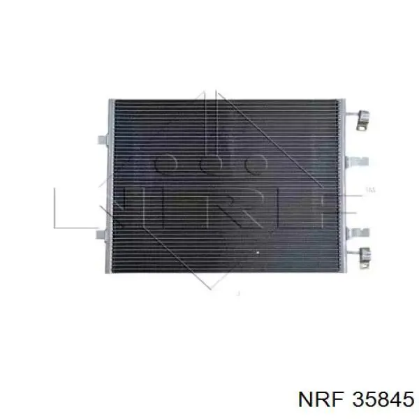 Купити 35845 NRF Радіатор системи охолодження кондиціонера