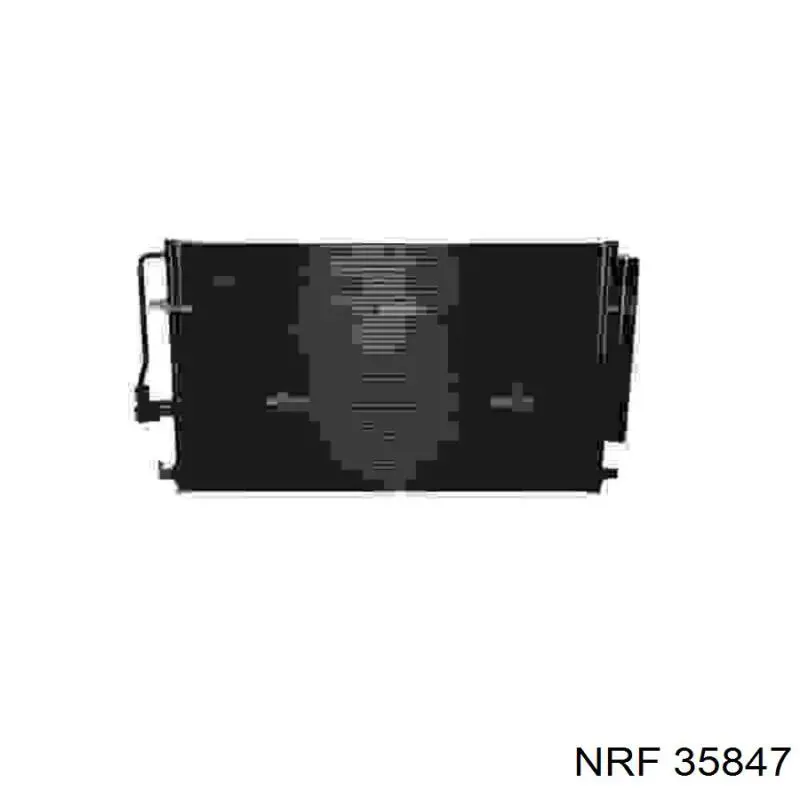 35847 NRF радіатор кондиціонера