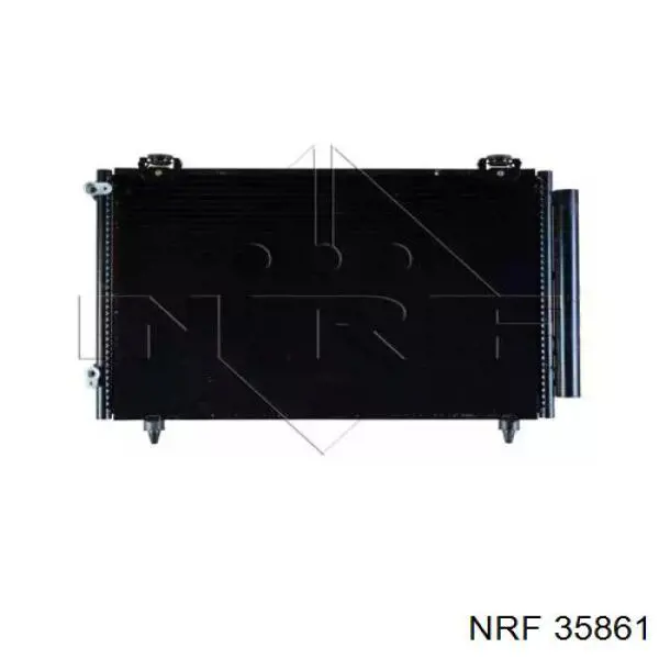 35861 NRF радіатор кондиціонера