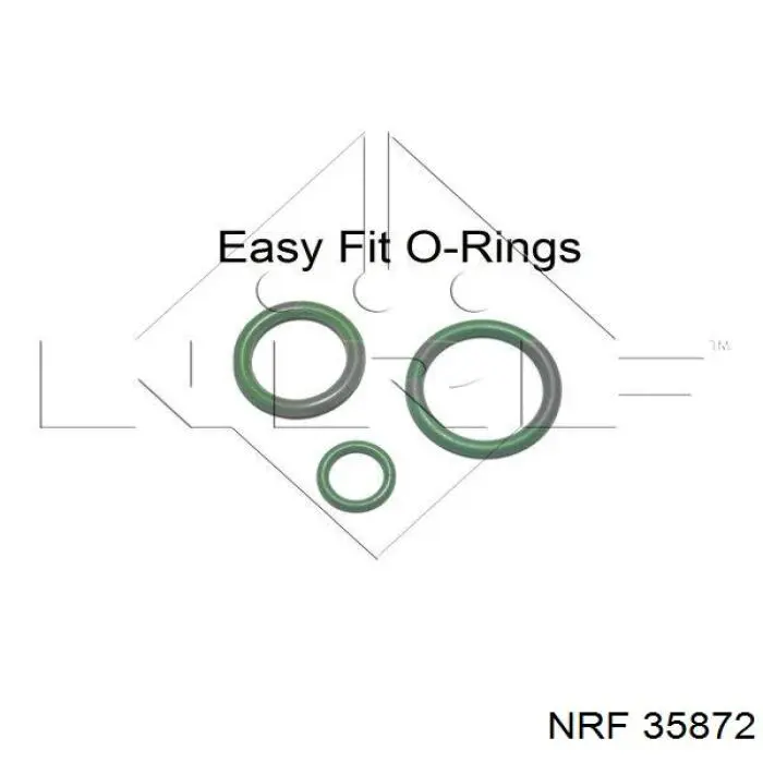Конденсатор кондиціонера NRF 35872 ціна, від 106.40 USD