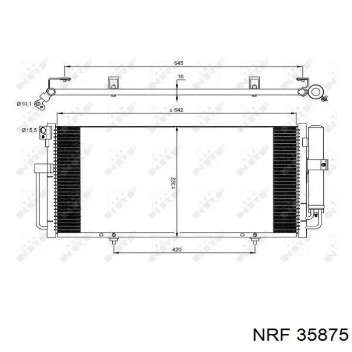 35875 NRF Конденсатор