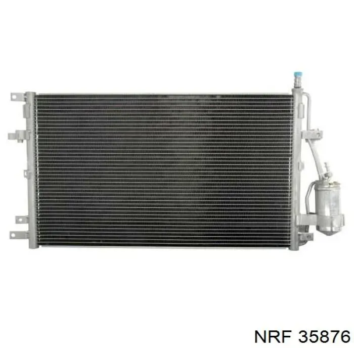 35876 NRF радіатор кондиціонера