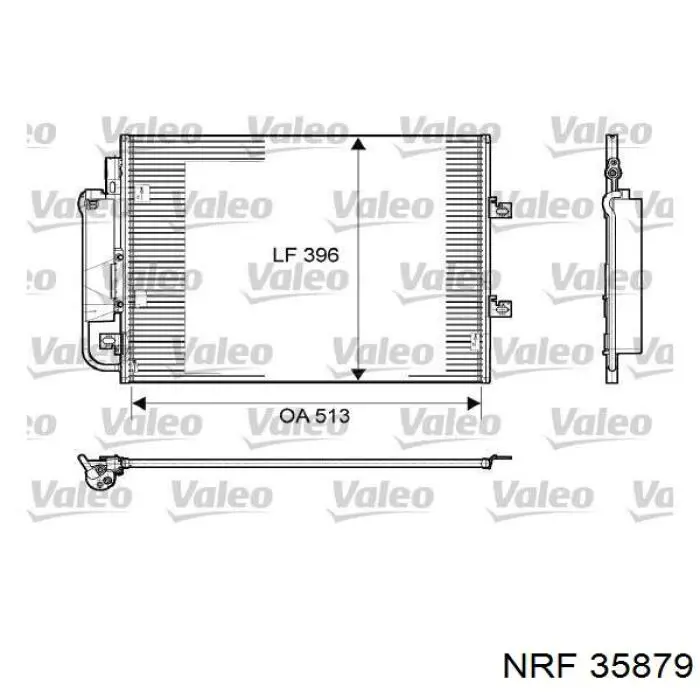 Конденсатор кондиціонера Renault (RVI) 921006980R ціна, від 99.66 USD