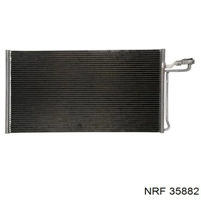 35882 NRF радіатор кондиціонера