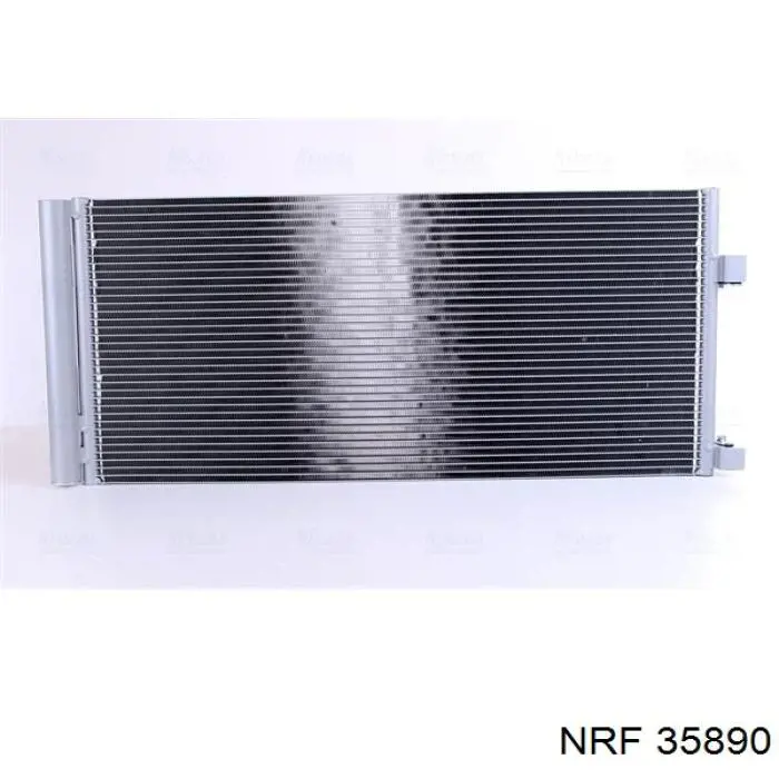 35890 NRF радіатор кондиціонера