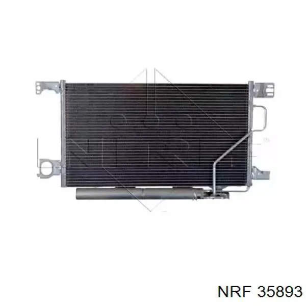 Купити 35893 NRF Радіатор системи охолодження кондиціонера