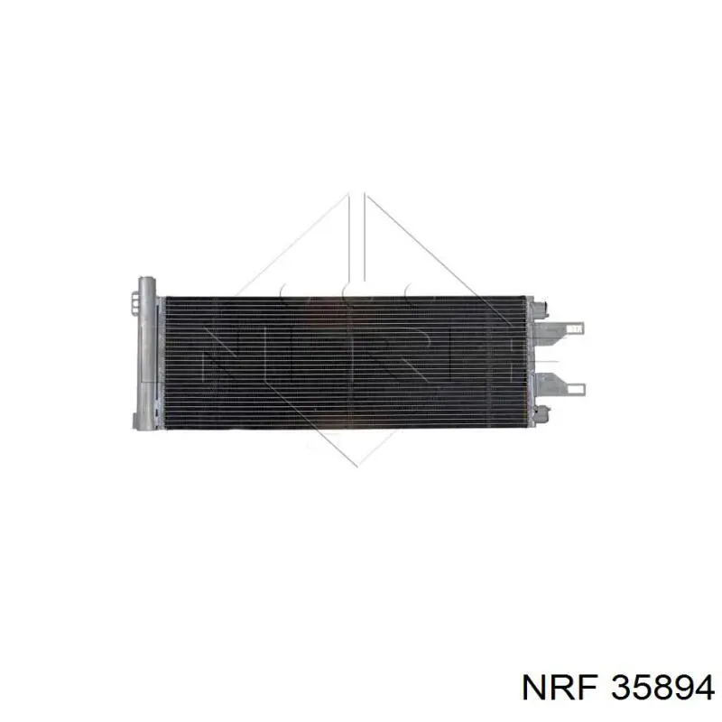 35894 NRF радіатор кондиціонера