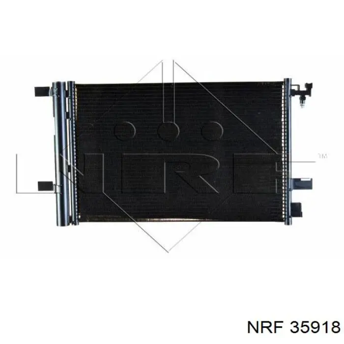 35918 NRF радіатор кондиціонера
