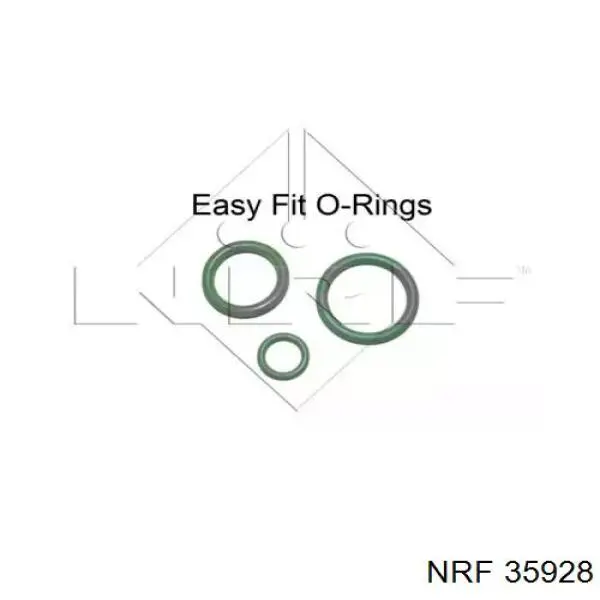 Купити 35928 NRF Радіатор системи охолодження кондиціонера