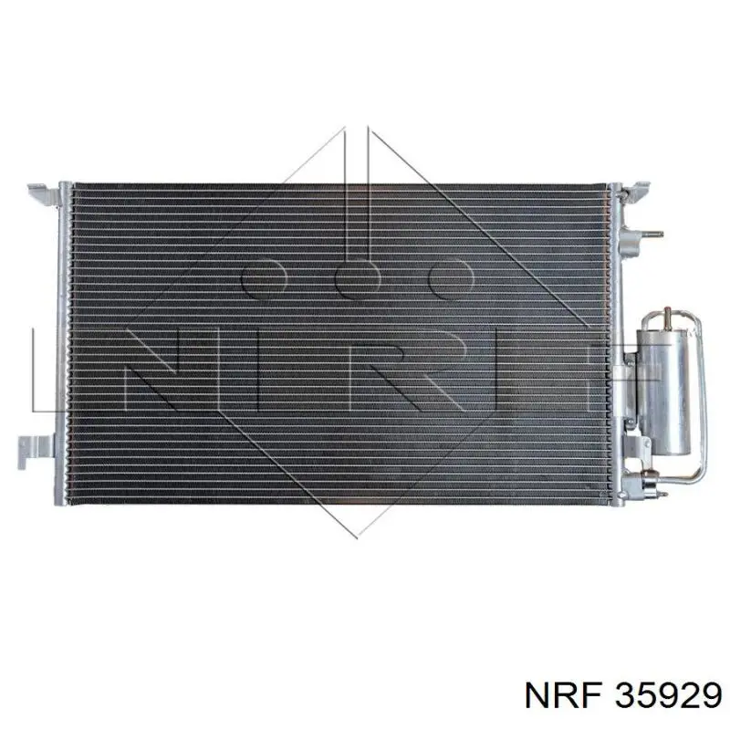 35929 NRF радіатор кондиціонера