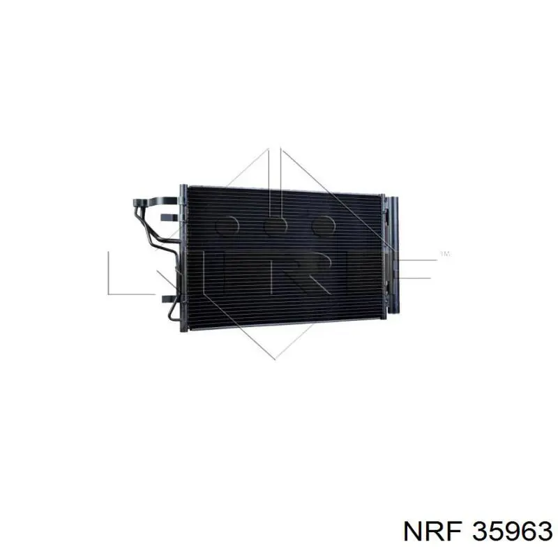 35963 NRF радіатор кондиціонера