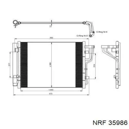 35986 NRF Конденсатор