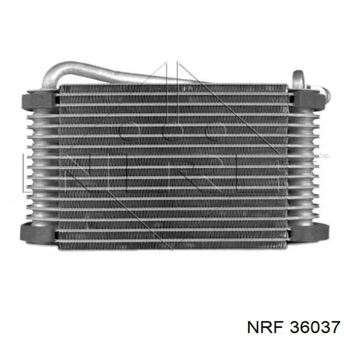 36037 NRF радіатор кондиціонера салонний, випарник