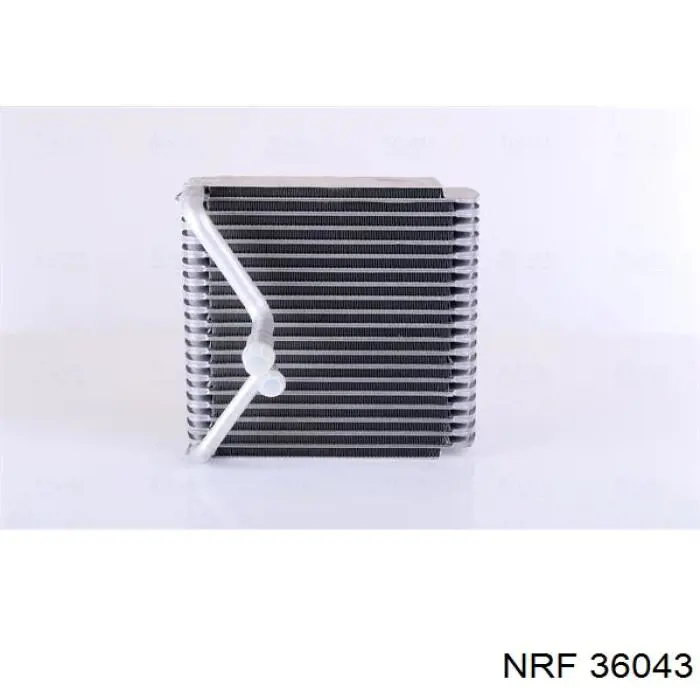 36043 NRF радіатор кондиціонера салонний, випарник
