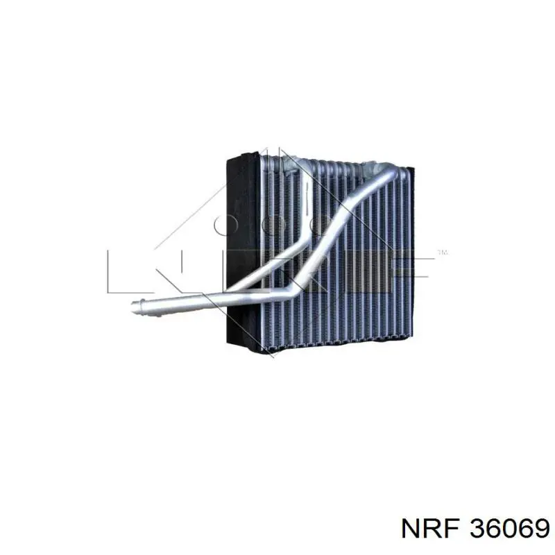 36069 NRF радіатор кондиціонера салонний, випарник