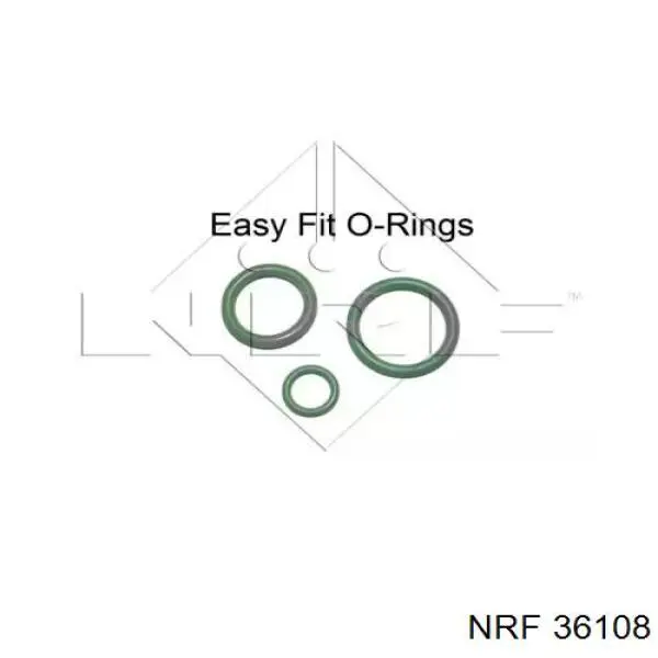 Радіатор кондиціонера салонний, випарник NRF36108 NRF