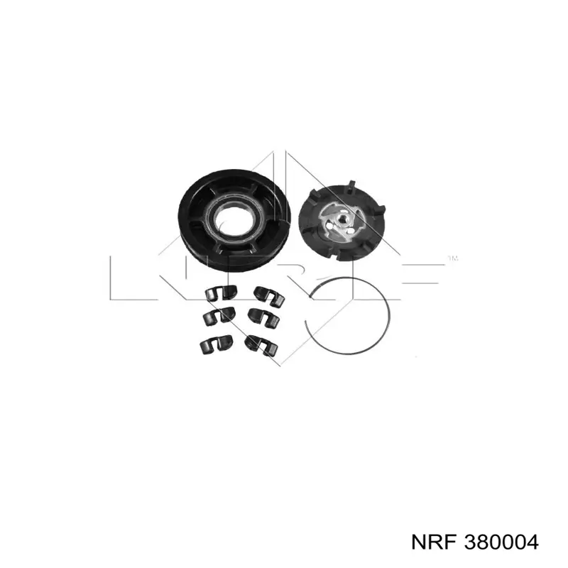 380004 NRF шків компресора кондиціонера