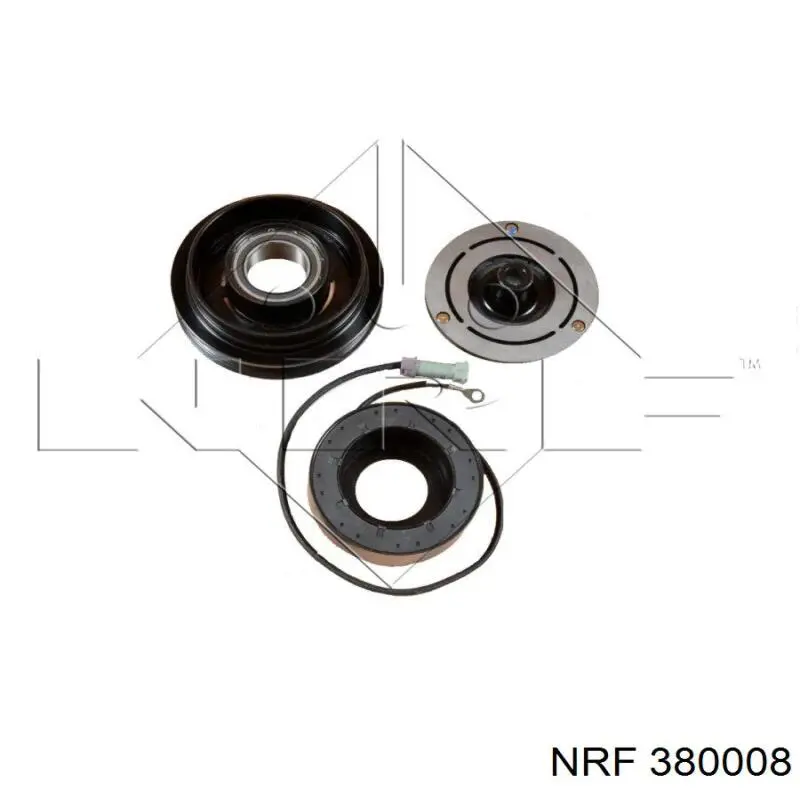380008 NRF шків компресора кондиціонера