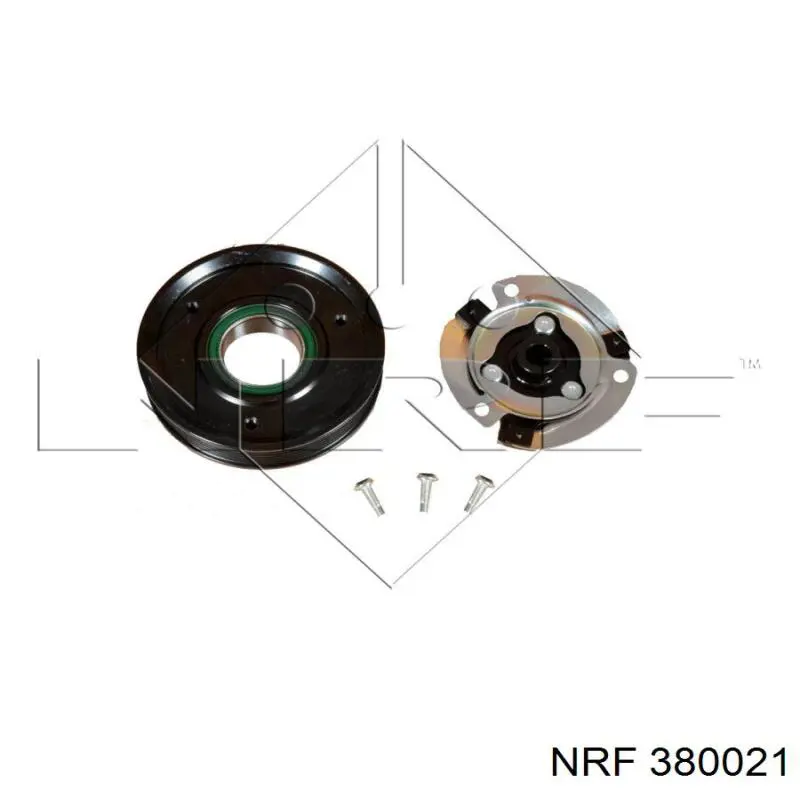 Шків компресора кондиціонера 380021 NRF