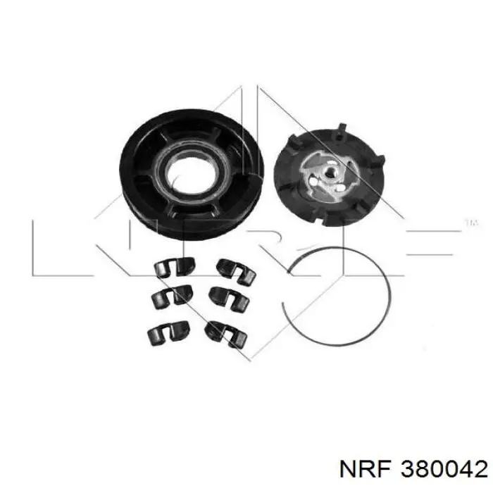 Купити 380042 NRF Шків компресора кондиціонера