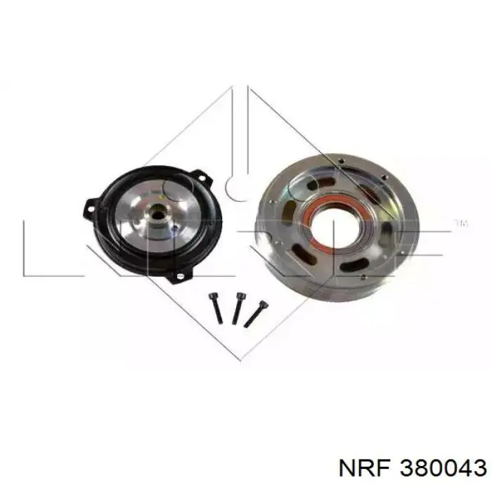 Купити 380043 NRF Шків компресора кондиціонера