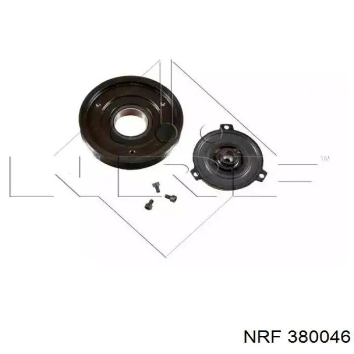 Купити 380046 NRF Шків компресора кондиціонера