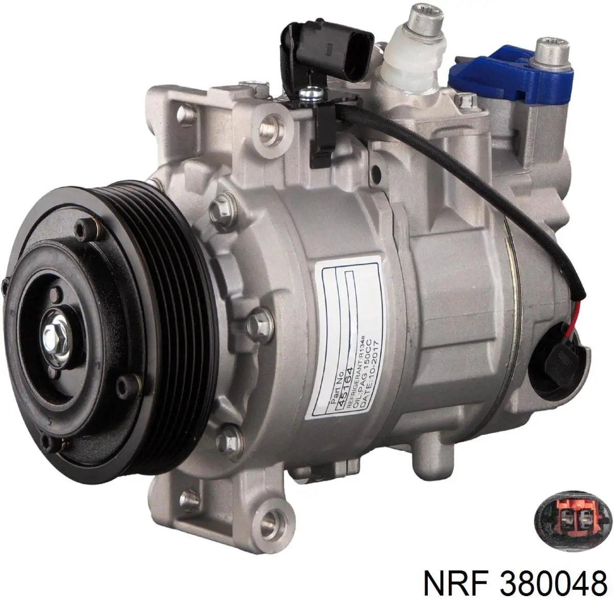 Купити 380048 NRF Шків компресора кондиціонера