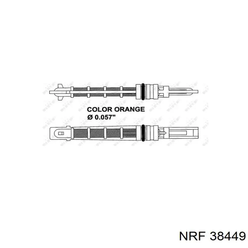 38449 NRF клапан trv, кондиціонера