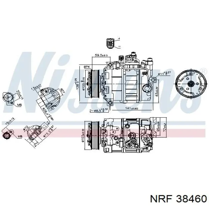 Купити C2Z3574 Jaguar Клапан компресора кондиціонера