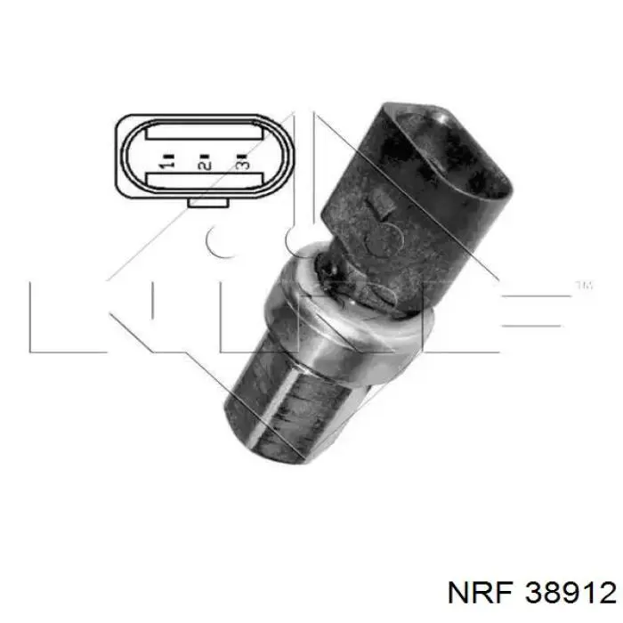 Датчик абсолютного тиску кондиціонера 38912 NRF