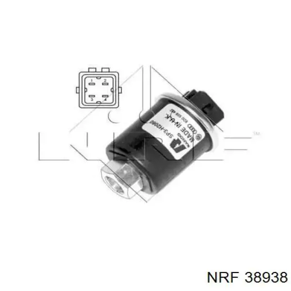 TSP0435004 Polcar датчик абсолютного тиску кондиціонера