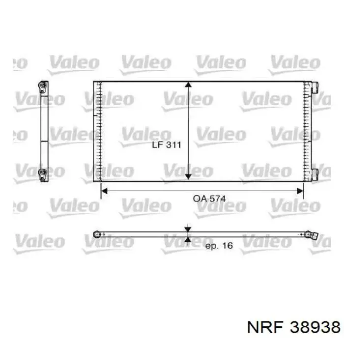 38938 NRF Датчик тиску
