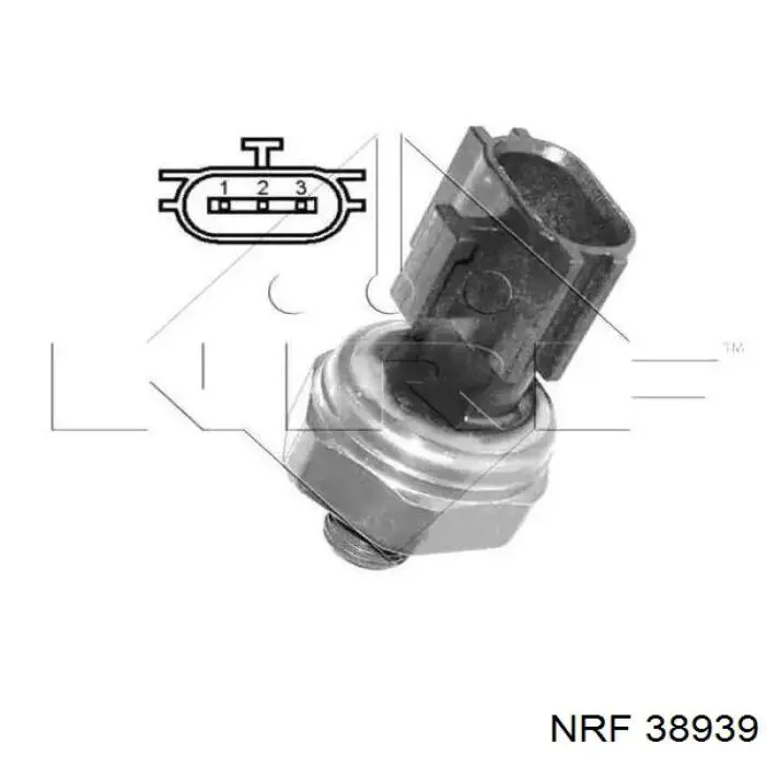 Датчик абсолютного тиску кондиціонера Nissan Micra C+C (CK12E) (Нісан Мікра)