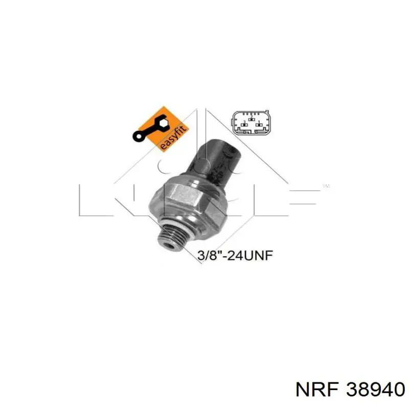 38940 NRF датчик абсолютного тиску кондиціонера