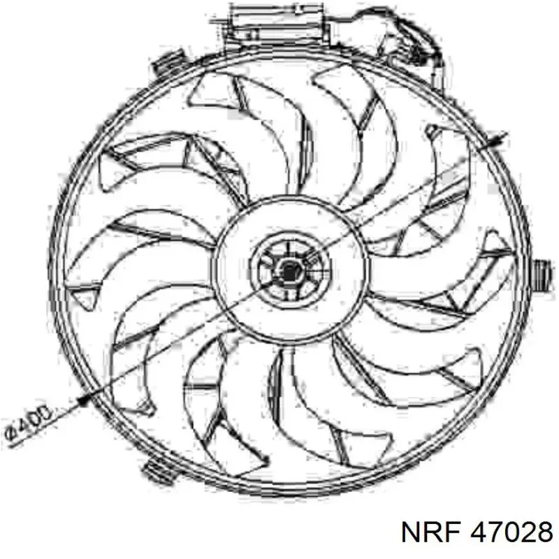FP14W52 FPS двигун вентилятора пічки (обігрівача салону)