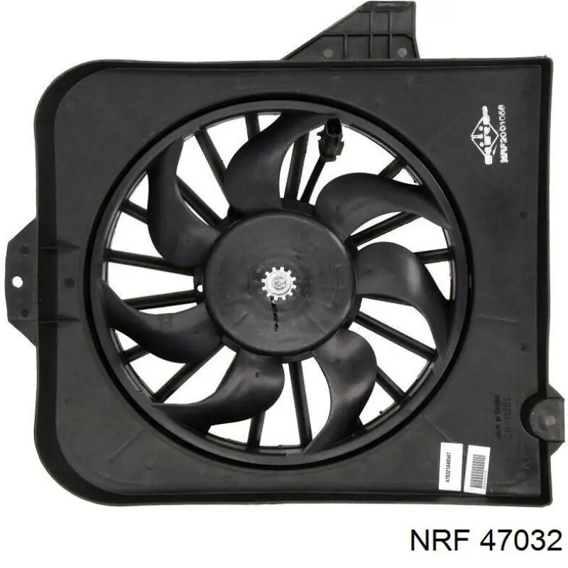 RDCR620150R Market (OEM) електровентилятор охолодження в зборі (двигун + крильчатка, правий)