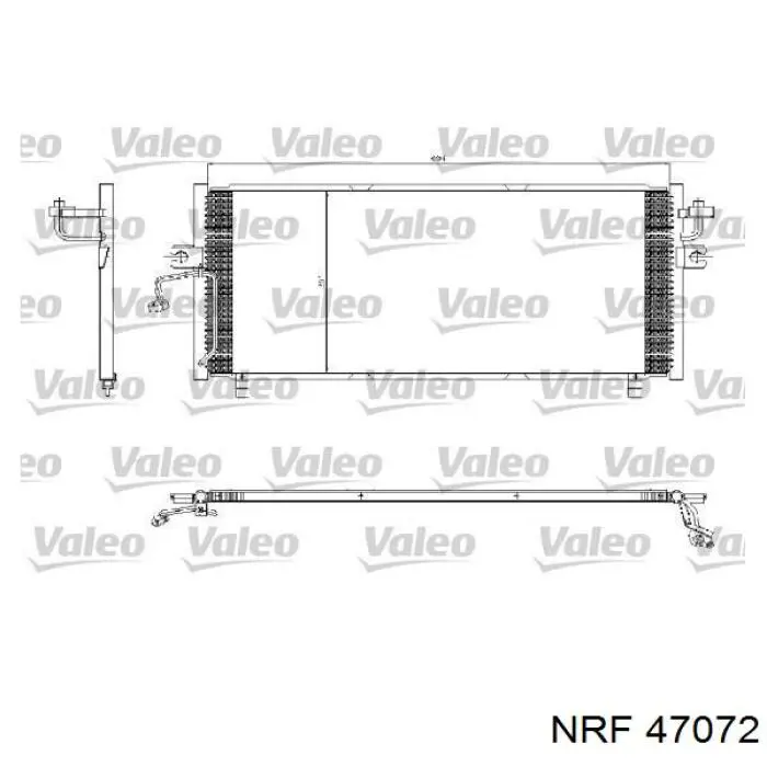 Вентилятор радіатора NRF 47072 ціна, від 61.13 USD
