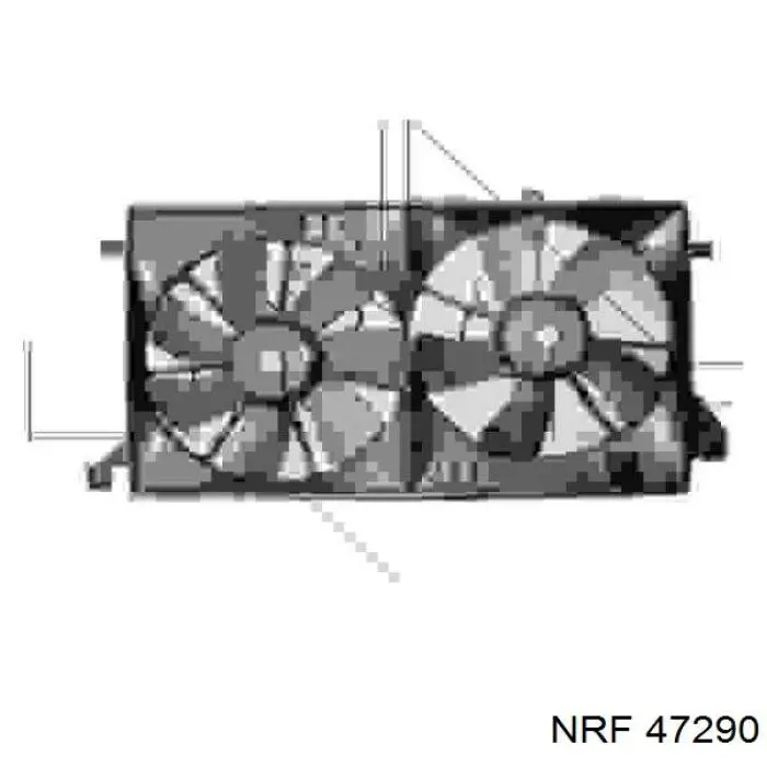 Дифузор (кожух) радіатора охолодження FPS FP44W196 ціна, від 56.16 USD