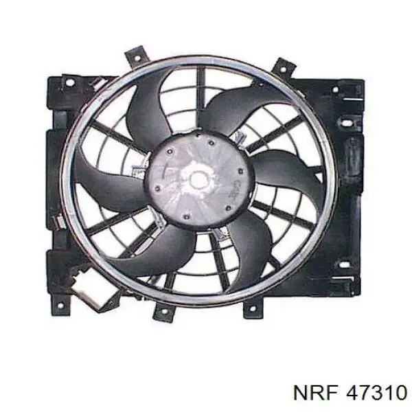 47310 NRF електровентилятор охолодження в зборі (двигун + крильчатка)