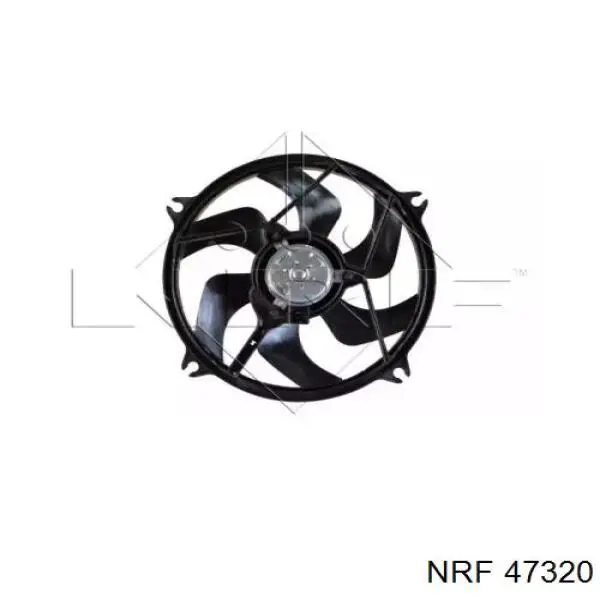 47320 NRF електровентилятор охолодження в зборі (двигун + крильчатка)