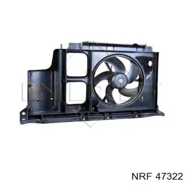 Купити 47322 NRF Електровентилятор охолодження в зборі (двигун + крильчатка)