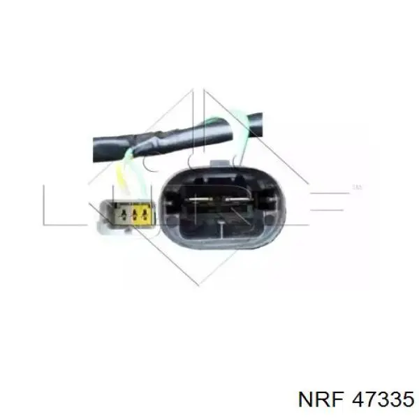 Дифузор радіатора охолодження, в зборі з двигуном і крильчаткою NRF 47335