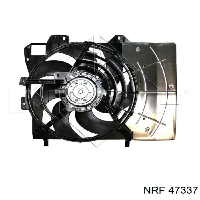 47337 NRF електровентилятор охолодження в зборі (двигун + крильчатка)