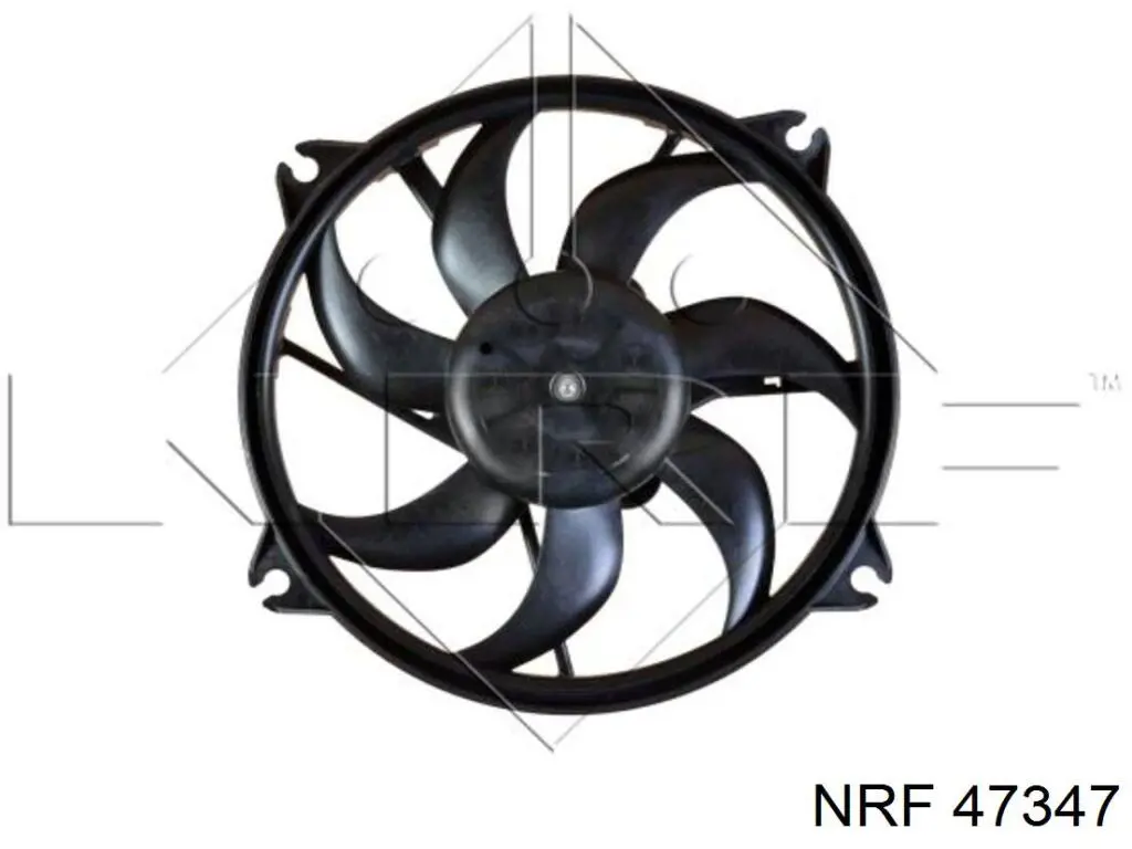 Вентилятор охолодження радіатора 47347 NRF