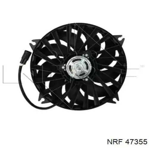 47355 NRF електровентилятор охолодження в зборі (двигун + крильчатка)