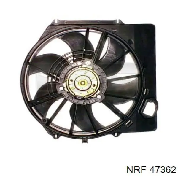 47362 NRF електровентилятор охолодження в зборі (двигун + крильчатка)