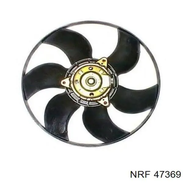 47369 NRF електровентилятор охолодження в зборі (двигун + крильчатка)