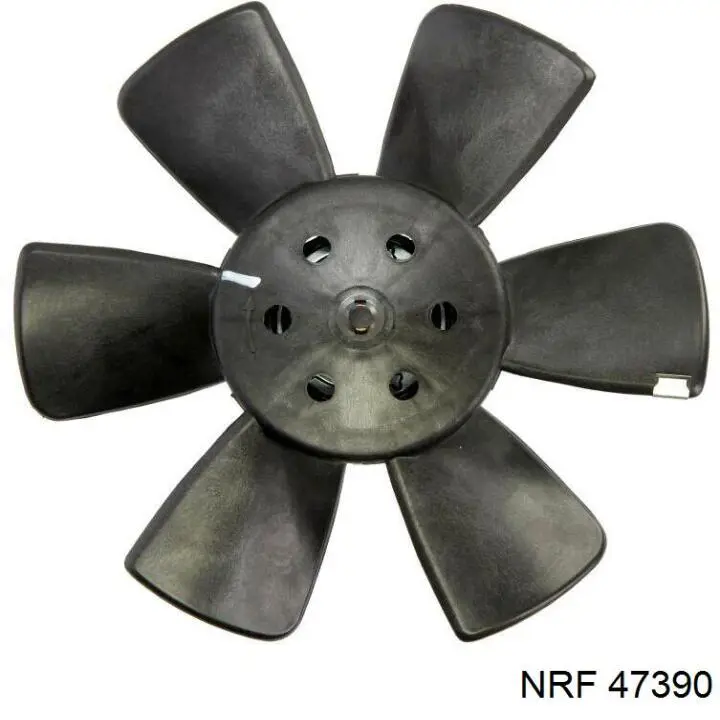 47390 NRF електровентилятор охолодження в зборі (двигун + крильчатка, правий)