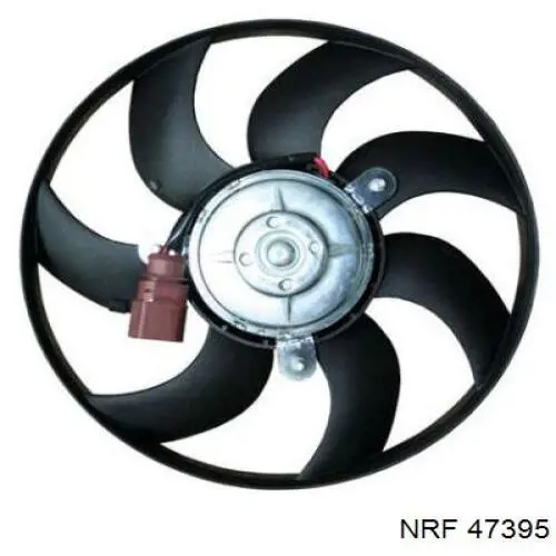 47395 NRF електровентилятор охолодження в зборі (двигун + крильчатка, правий)